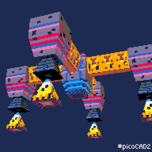 Tom Lander pixel animation